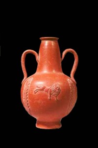 ori__224332007_1062514_North_African_Terra_Sigillata_Flask_Decorated_with_Lions_-_X.0052