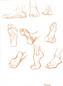 Foot gestures