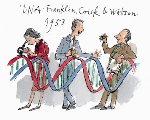 DNA Franklin Crick Watson