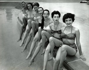 1955-bathing
