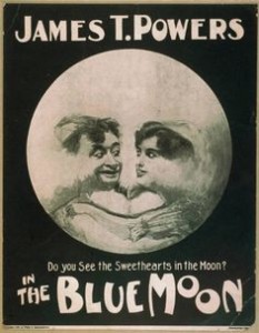 blue moon poster