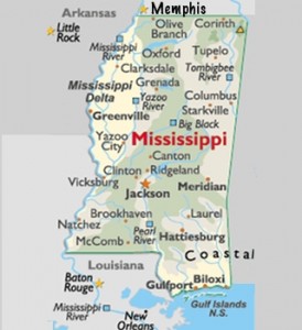 mississippi map