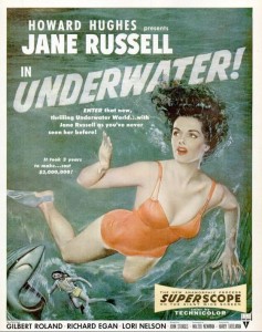 jane russell underwater