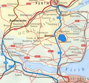Kinross 1 Location Map