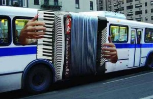 bus accordian