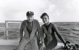 Sylvia and Hugh Downs