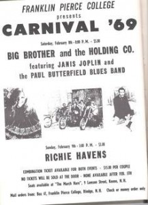 Franklin Pierce College Carnival 9 Feb 69