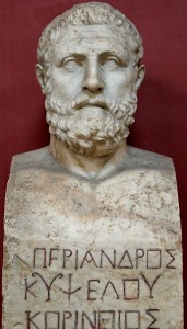 Periander son of kypselos corinthian