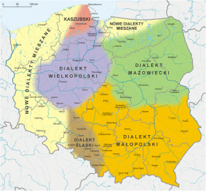 polish language map